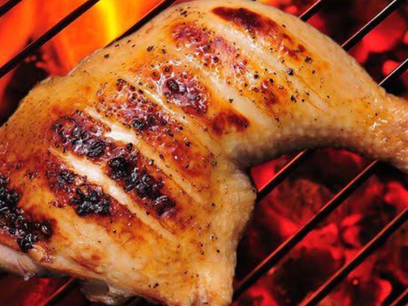 Charcoal Grilled Chicken