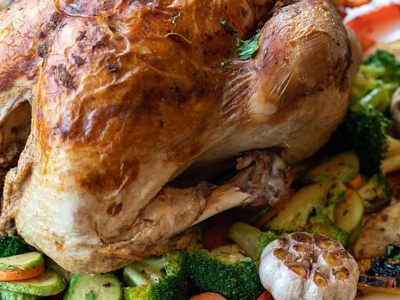 Grilled Chicken With Bone