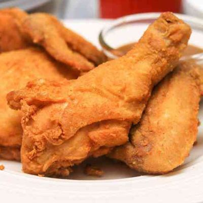 Whole broasted chicken