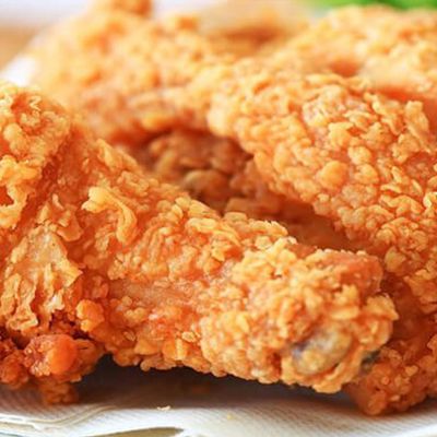 Half broasted chicken