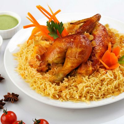 Chicken Tikka and a Kilo of Mahshi Cabbage