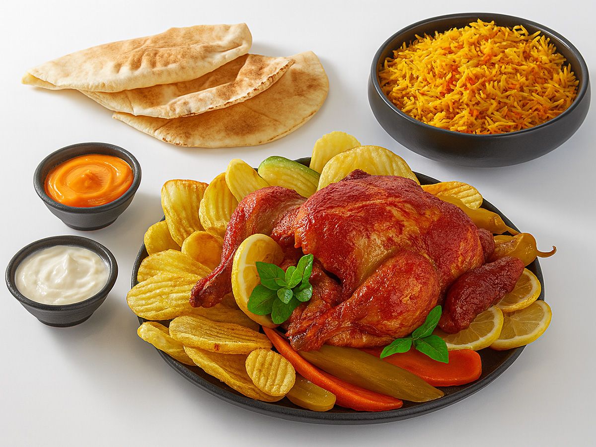 Grilled Chicken and Rice Halabi
