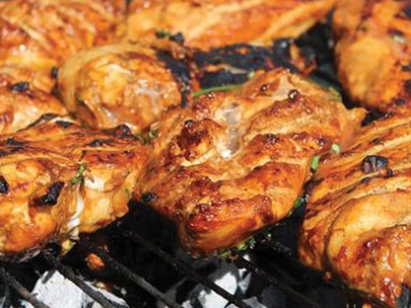 charcoal Chicken Shish