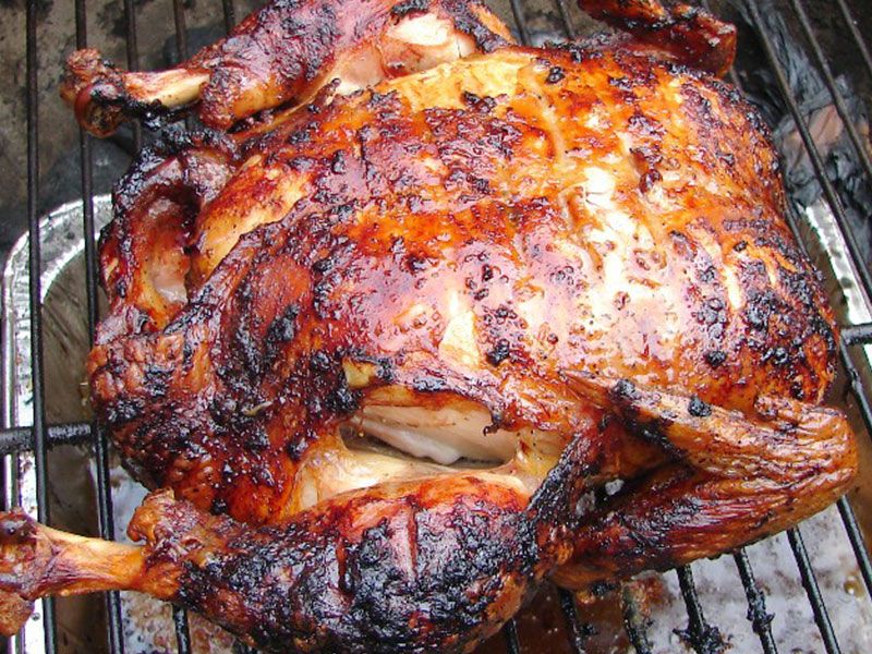 Charcoal Grilled Chicken