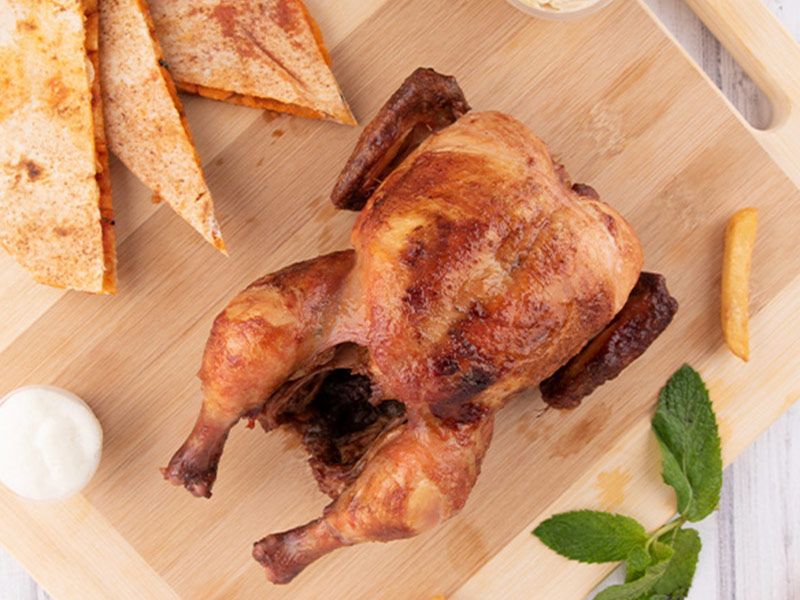 Soup With Whole Chicken