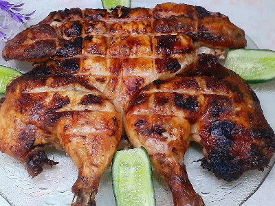 Charcoal Grilled Chicken
