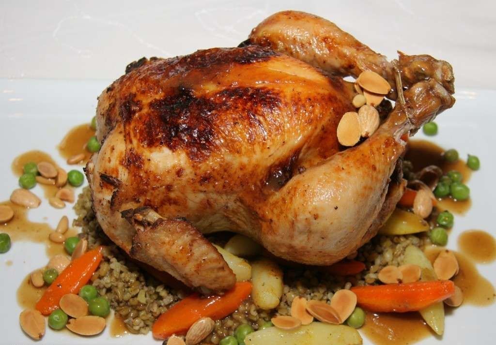 Stuffed Whole Chicken