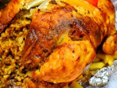 Stuffed Chicken With Grits