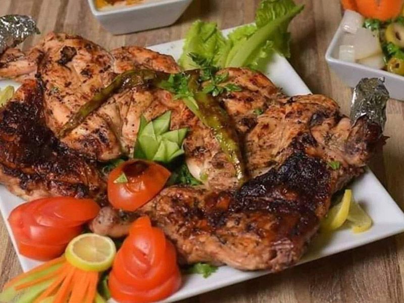 Whole Charcoal Grilled Chicken