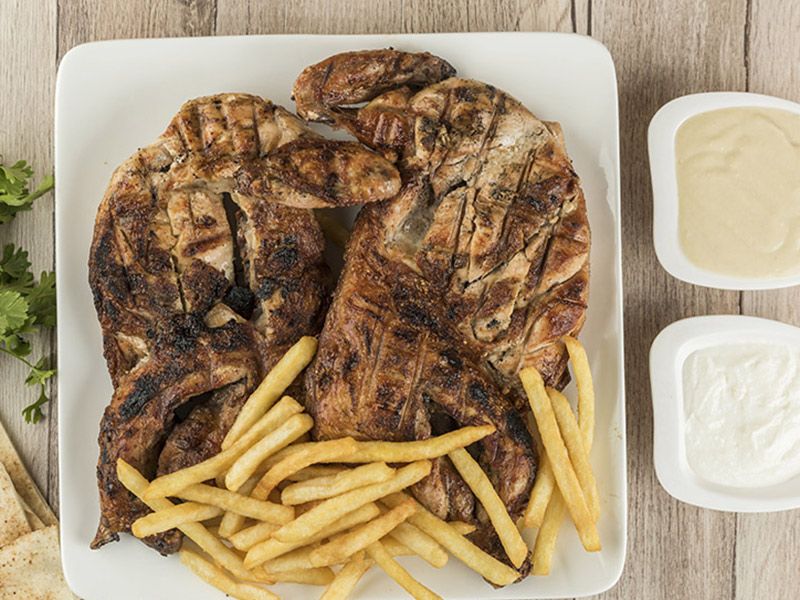 Charcoal Grilled Chicken