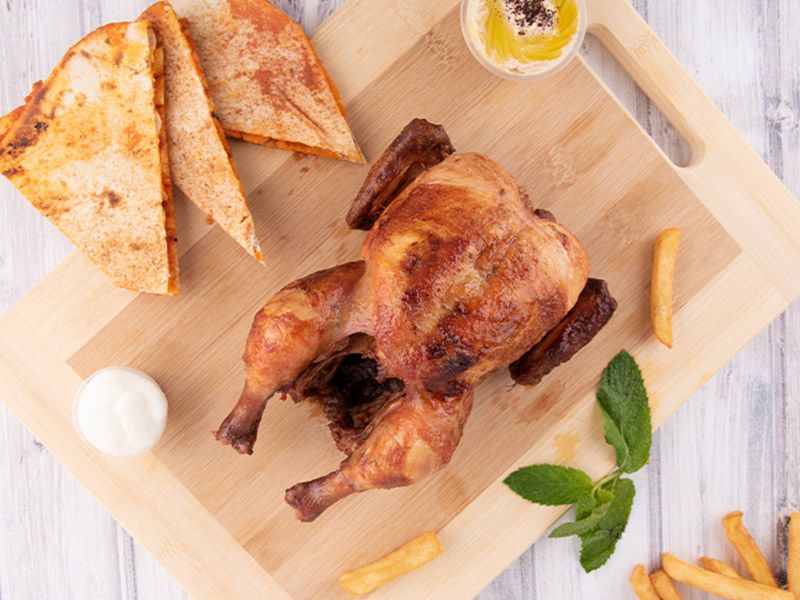 Charcoal Grilled Chicken