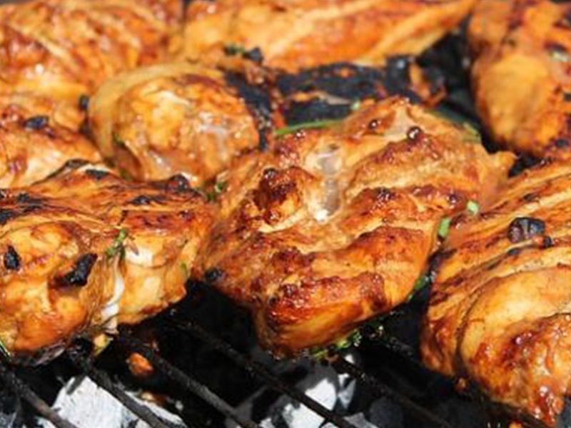 Charcoal Grilled Chicken