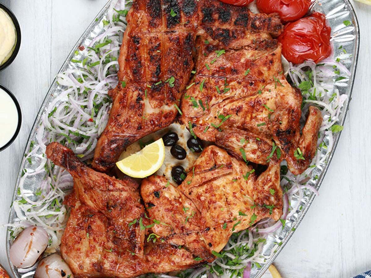 Charcoal Grilled Chicken