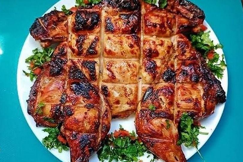 Charcoal Grilled Chicken