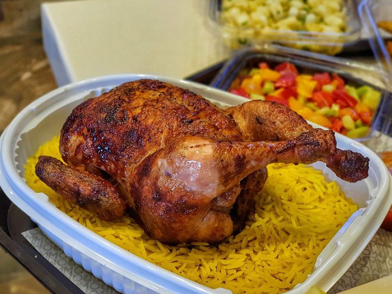 Whole Chicken Mandi Meal