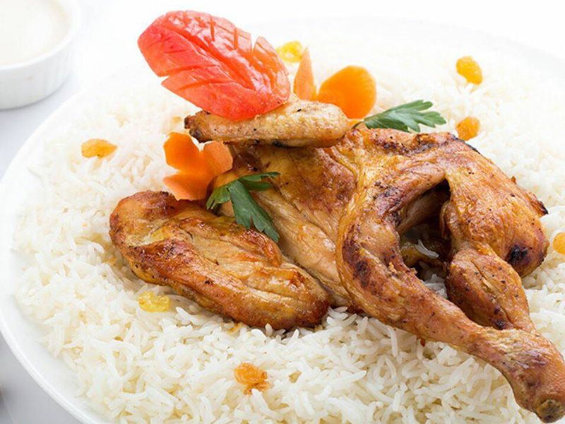 Half Mandi Chicken