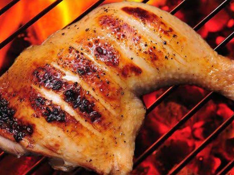 Charcoal Grilled Mix Grill Chicken