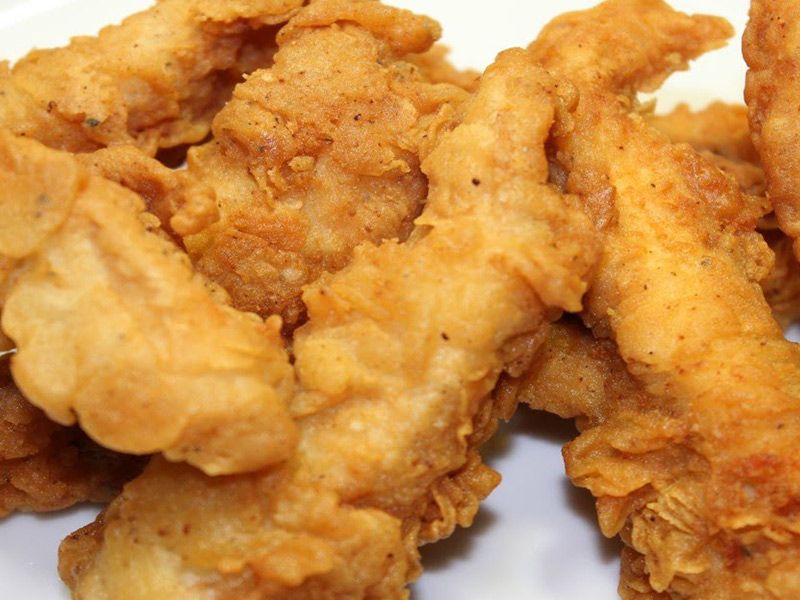 Half Boneless Broasted Chicken Platter