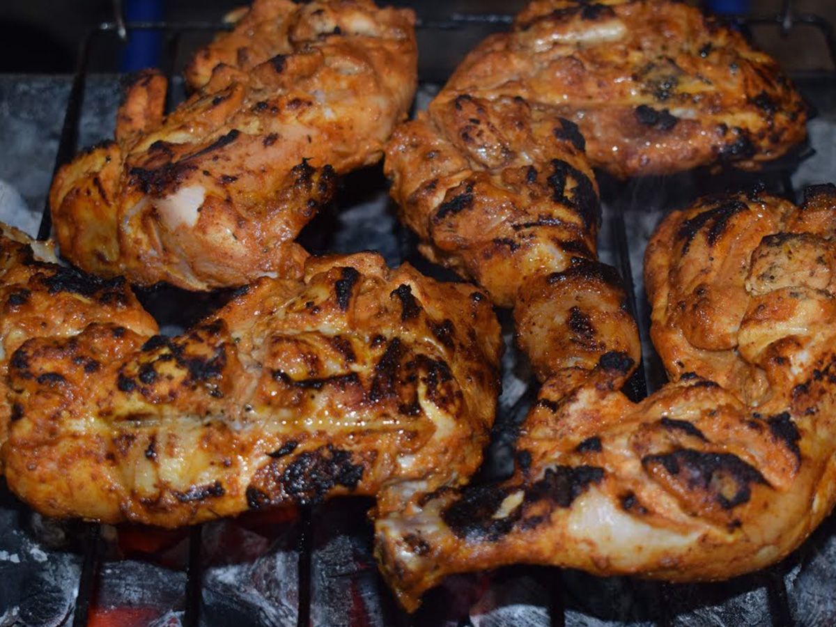 Charcoal Chicken Tikka