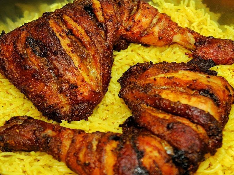 Quarter Chicken Skewers