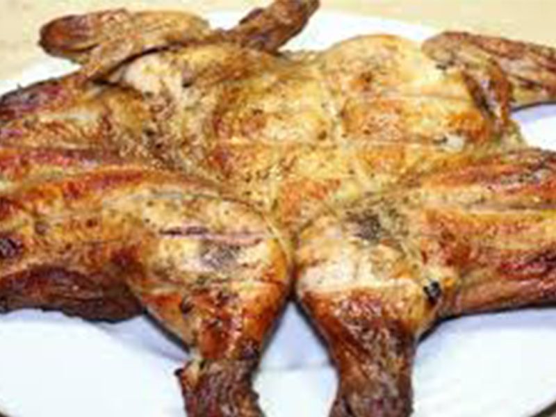 Whole Charcoal Grilled Chicken Shish