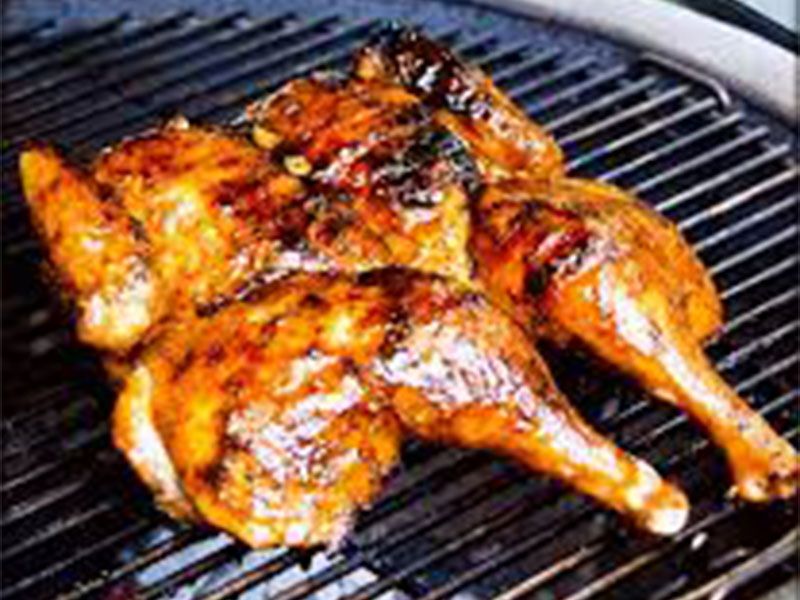 chicken on Charcoal