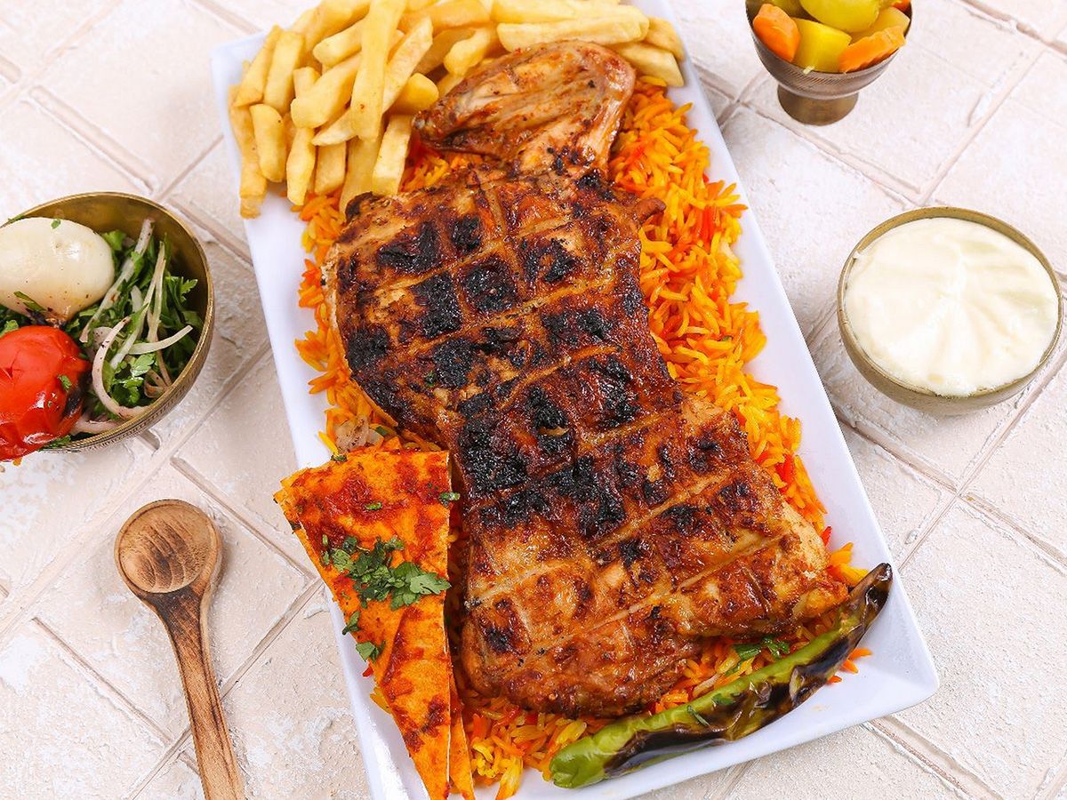 Whole Chicken On Charcoal