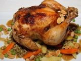 Whole Grilled Chicken With Bread