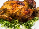 Charcoal Grilled Whole Chicken