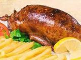 Grilled Piece Stuffed pigeon