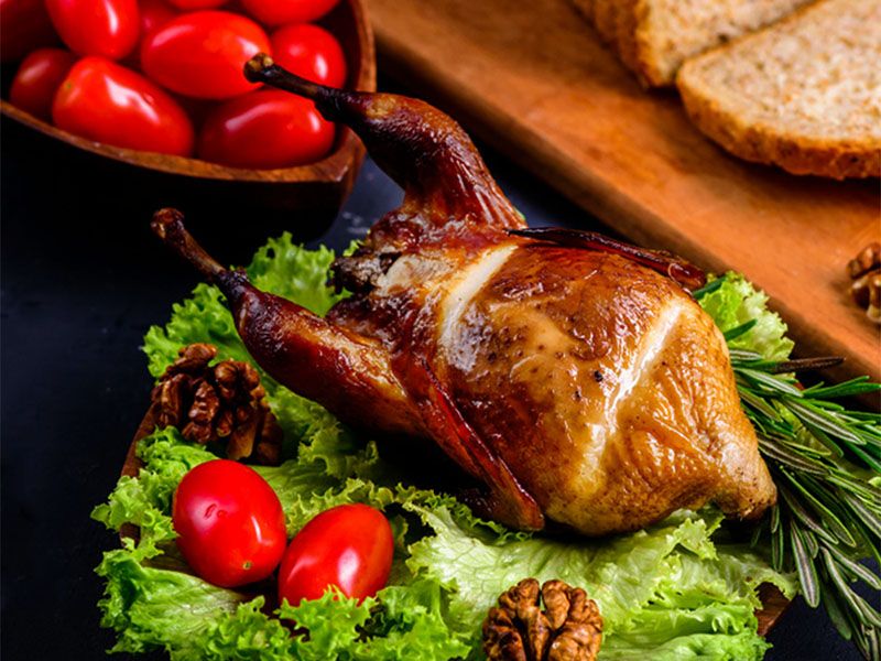 grilled Pigeon piece