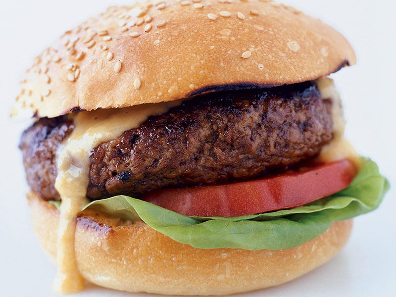 First Class Beef Burger Sandwich