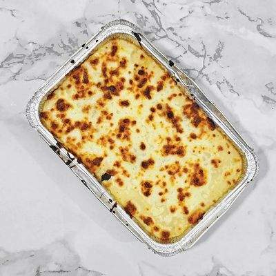 Oven baked pasta with chicken casserole