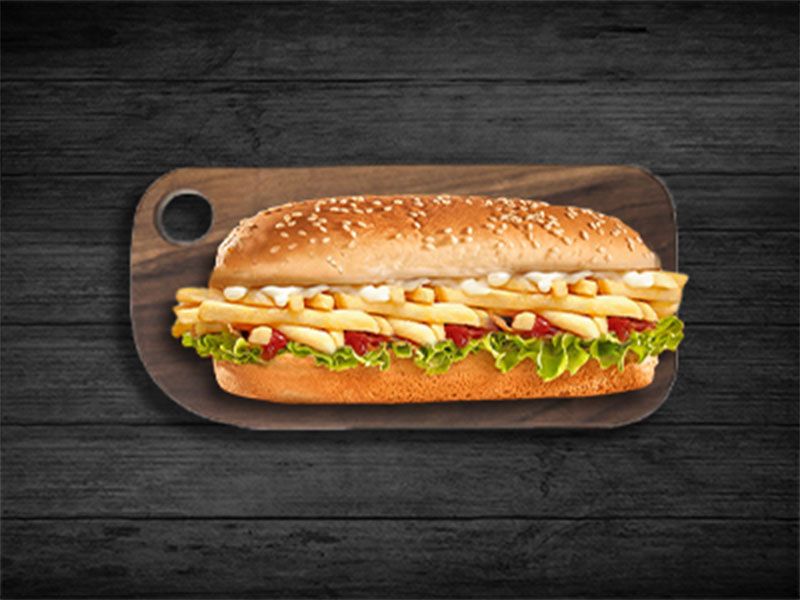 Fries French Sandwich
