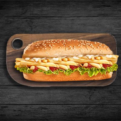 Fries French Sandwich