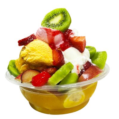 Ice Cream Fruit Salad