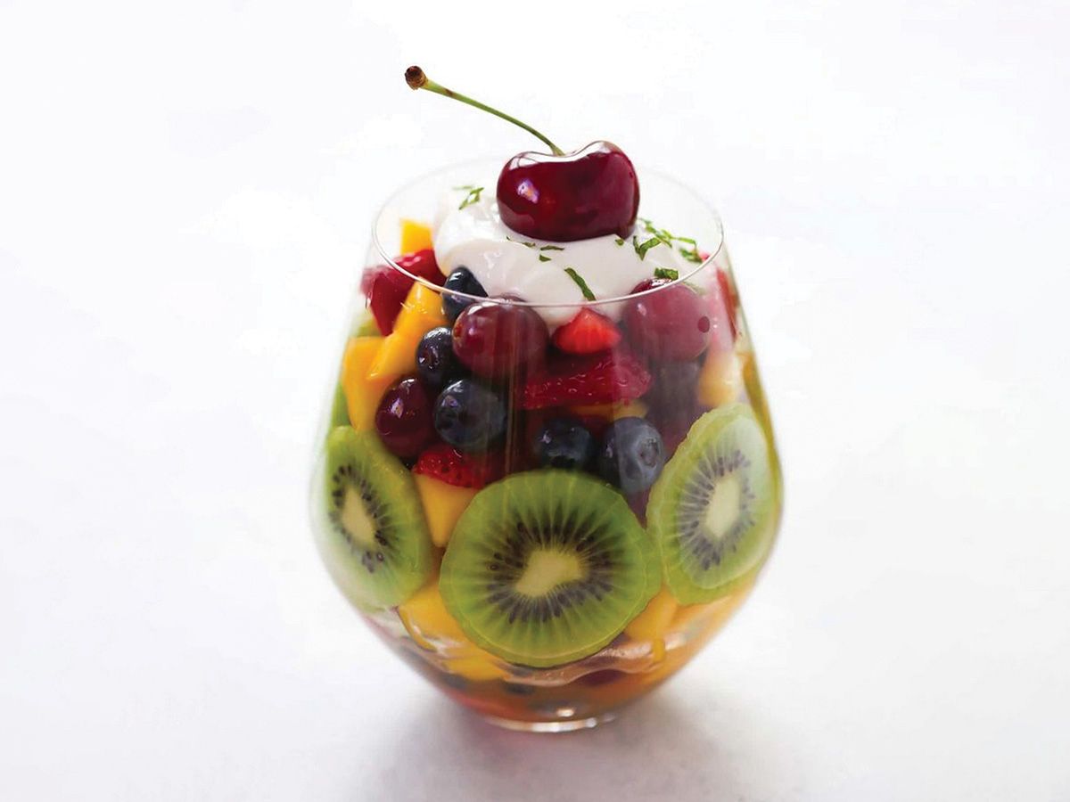 Fruit Salad Ice Cream