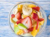 Fruit Salad With Kitkat Chocolate