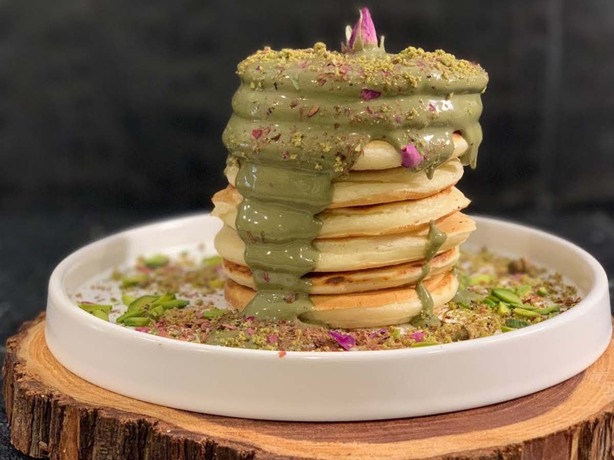 Pancake Mix Pistachio and Lotus