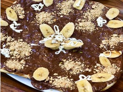 Chocolate With Banana Pie