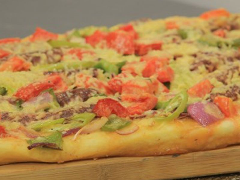 Oriental Sausage Turbo Cheese Pie