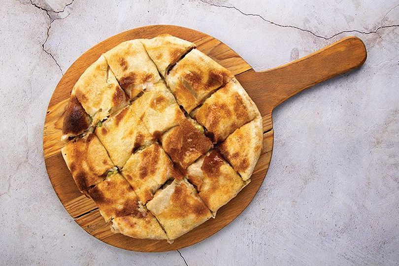 Hot dog Kiri savory pie