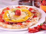 Custard and Fruits Oriental Pie