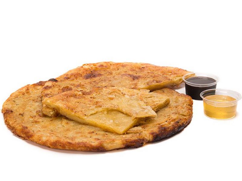 Feteer Meshaltet With Yellow Butter