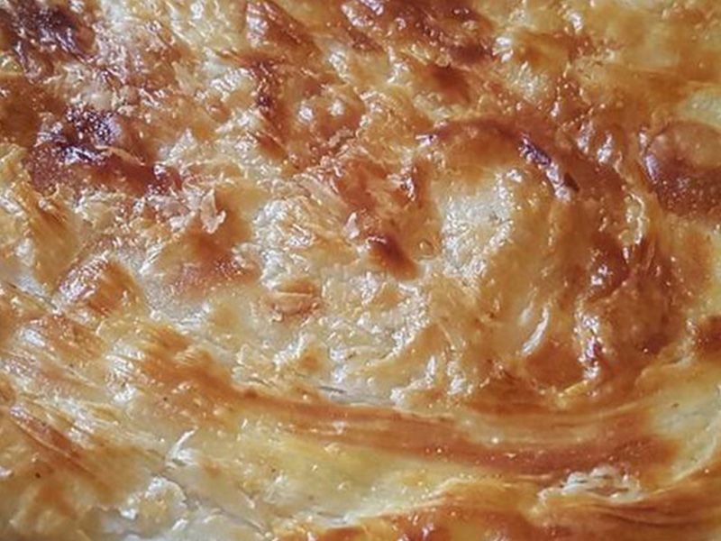 Feteer Meshaltet With Baladi Ghee Pie