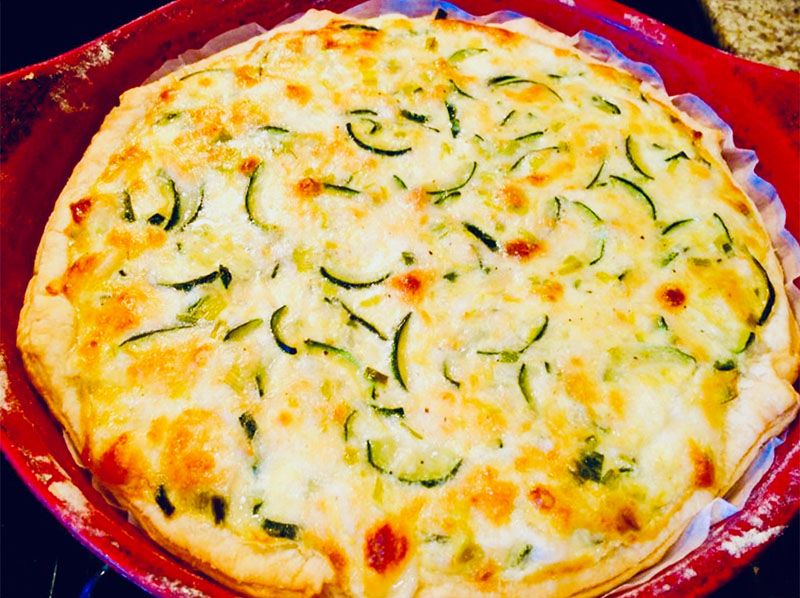 Mozzarella Cheese Pie