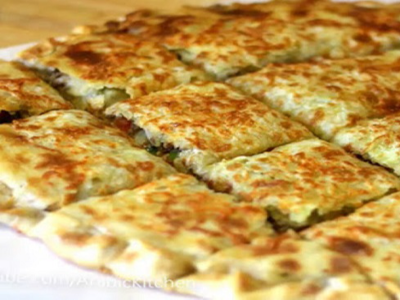 Sausage and Kiri Cheese Pie