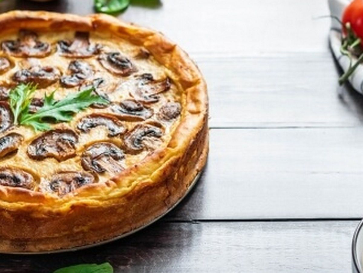 mushroom pie