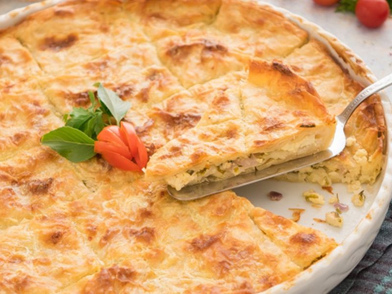 Anchovies Pie