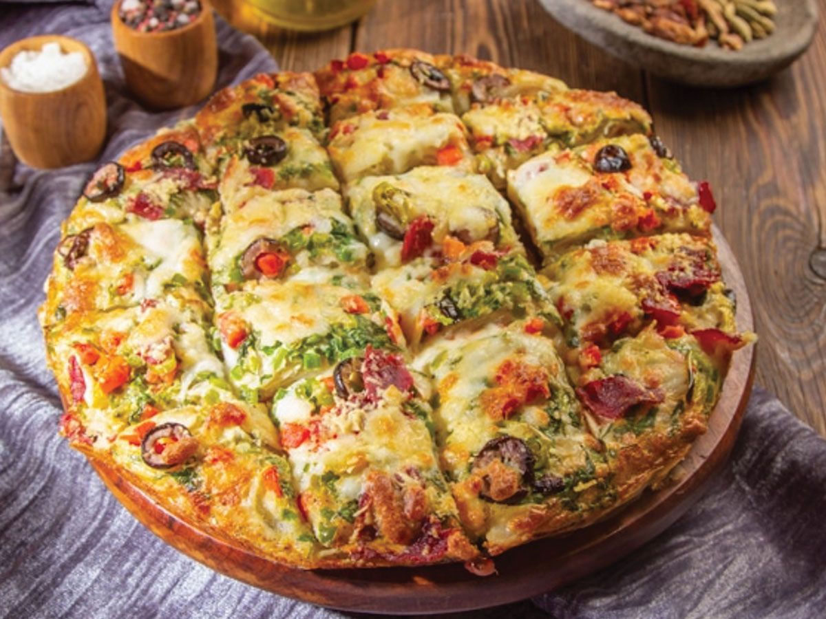 Sausage and mushroom Savory Pie